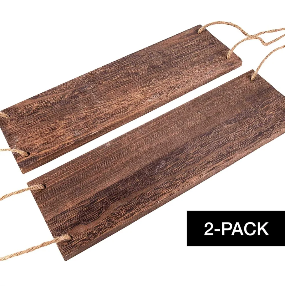 Rustic Brown Shelves, Boho, Shelves 2 Pack